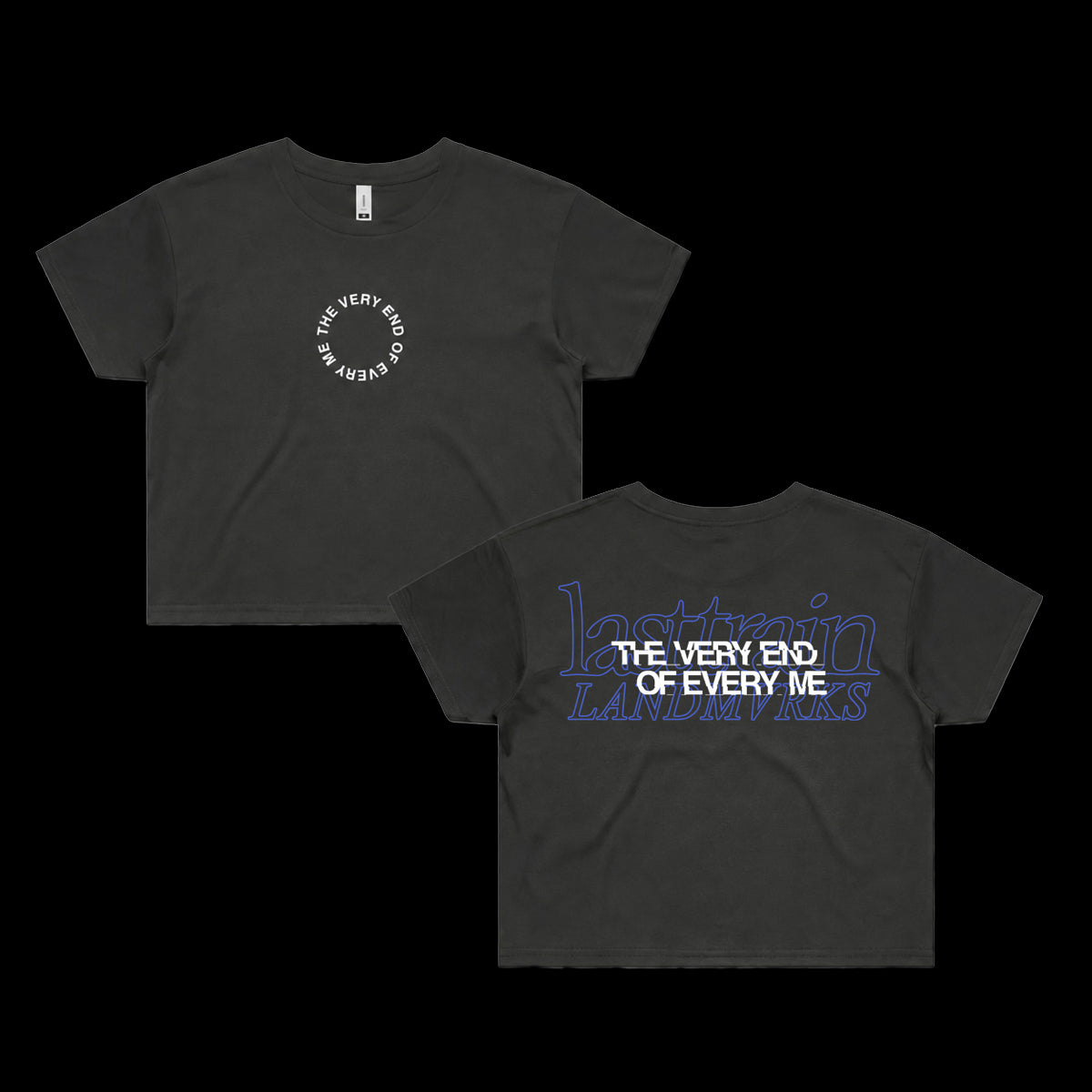Crop Top "LAST TRAIN x LANDMVRKS"
